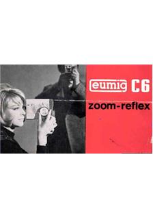 Eumig C 6 manual. Camera Instructions.